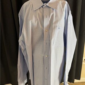Blue Checkered Men's Shirt
